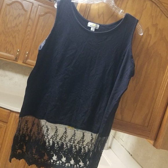 KATHLEEN  KIRKWOOD WOMENS TANK  TOP SIZE 1X - Picture 3 of 13